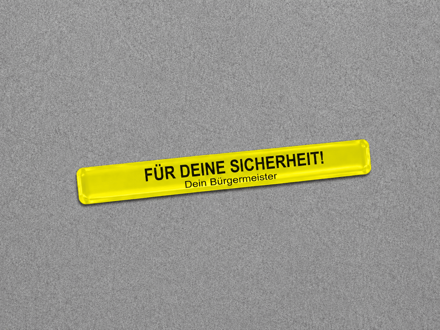Hochreflektierendes Klackarmband